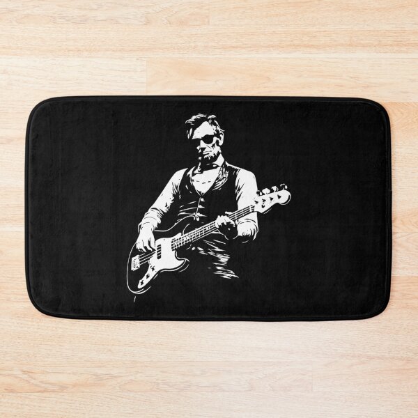 Item preview, Abraham Lincoln Playing Bass Guitar Funny Vintage Design designed and sold by hobrath.
