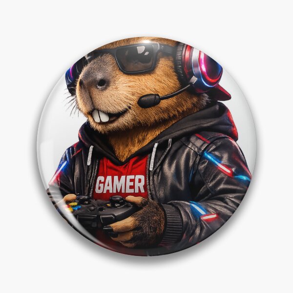 Item preview,  Capybara Gaming Cartoon Design designed and sold by Aramdesing.