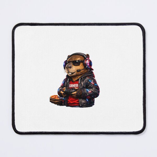 Item preview,  Capybara Gaming Cartoon Design designed and sold by Aramdesing.