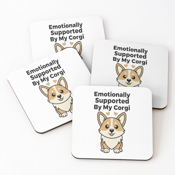 Item preview, Emotionally Supported By My Corgi designed and sold by Matthew572.