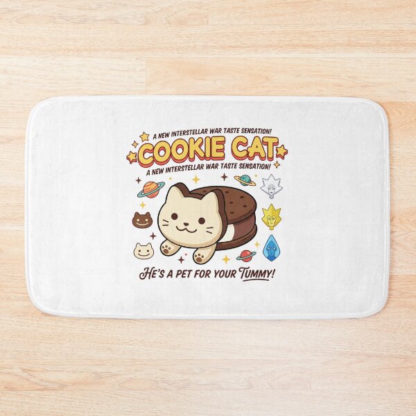 Item preview, Cookie Cat Interstellar War Taste Sensation Retro Ad designed and sold by 0Zetgest.
