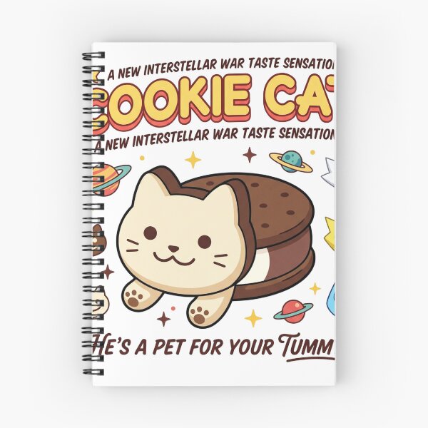 Item preview, Cookie Cat Interstellar War Taste Sensation Retro Ad designed and sold by 0Zetgest.