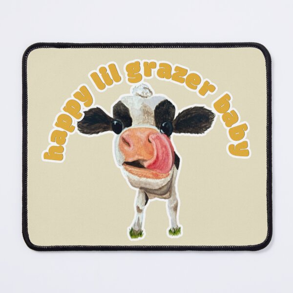 Item preview, Happy Lil Grazer Baby Chamomile the Cow designed and sold by Blackberries & Moss.