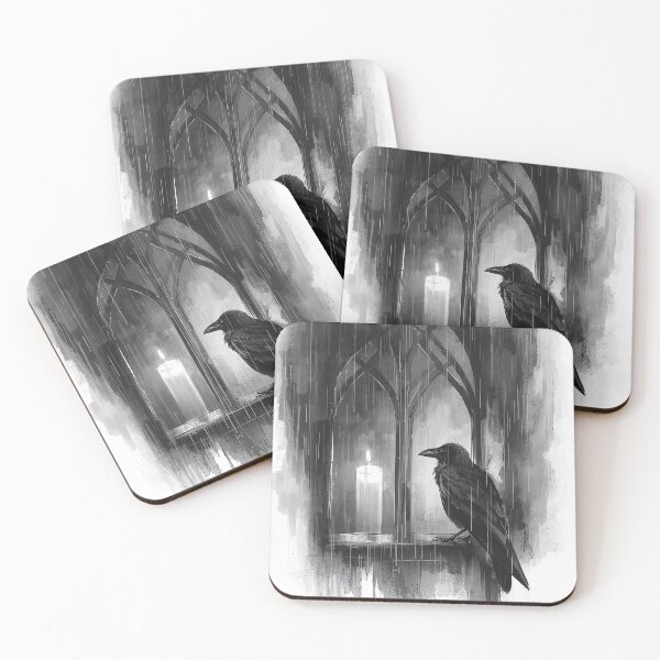 Item preview, The Ravens Understand Gothic Raven Art designed and sold by 21st century witch.