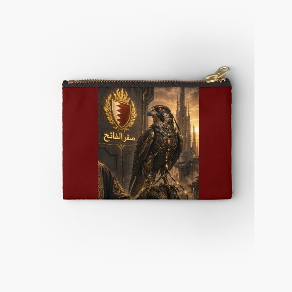 Item preview, Cyberpunk Bahraini Falconry Oil Painting designed and sold by ikonicgallery.