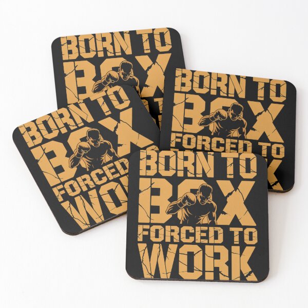 Item preview, Funny Boxing Dad Born To Box Forced To Work Fathers Day designed and sold by The Ancient Egyptian Vibes.
