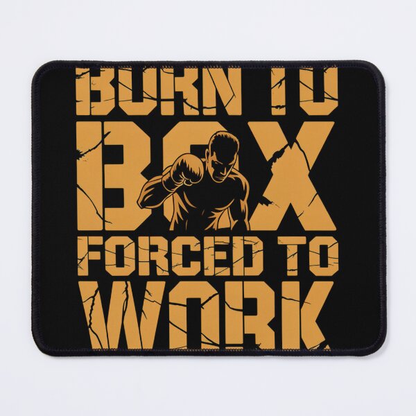 Item preview, Funny Boxing Dad Born To Box Forced To Work Fathers Day designed and sold by The Ancient Egyptian Vibes.