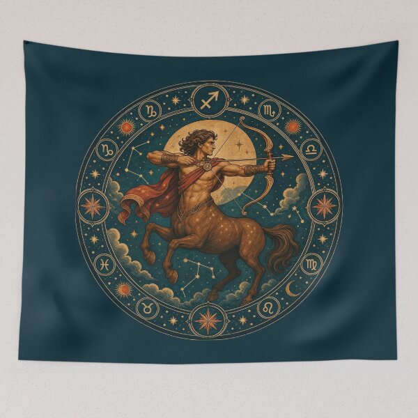 Item preview, Sagittarius designed and sold by TheInkyLine.