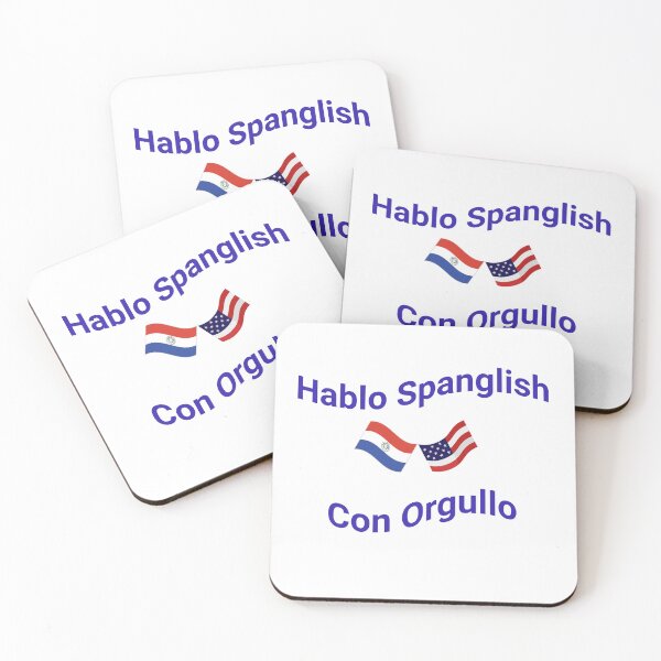 Item preview, Hablo Spanglish Con Orgullo (Paraguay) designed and sold by Caris Clothing.