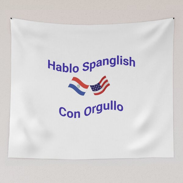 Item preview, Hablo Spanglish Con Orgullo (Paraguay) designed and sold by Caris Clothing.