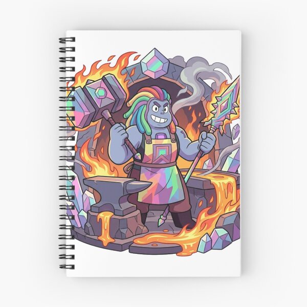 Item preview, Bismuth's Fantastical Forge - Steven Universe High-Contrast Art designed and sold by 0Zetgest.