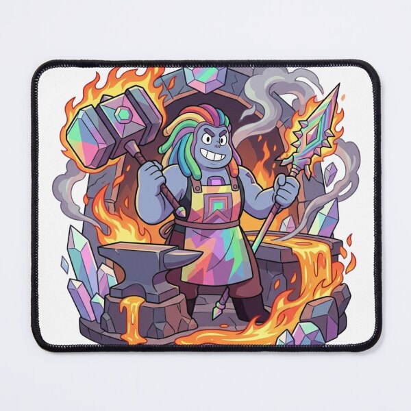 Item preview, Bismuth's Fantastical Forge - Steven Universe High-Contrast Art designed and sold by 0Zetgest.