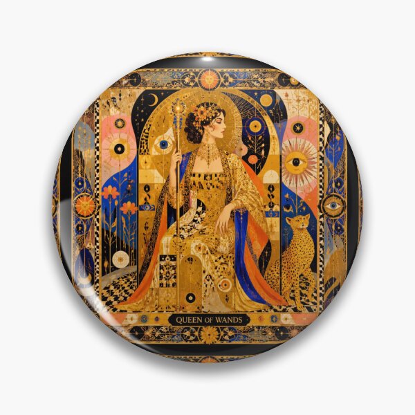 Item preview, Tarot card 'Queen of Wands'. designed and sold by Natalia-Vlad.