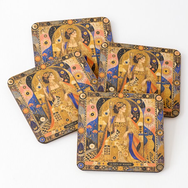 Item preview, Tarot card 'Queen of Wands'. designed and sold by Natalia-Vlad.