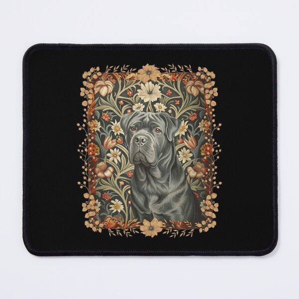 Item preview, Blue Cane Corso William Morris Floral Art designed and sold by AntiqueImages.