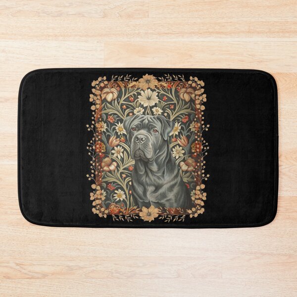 Item preview, Blue Cane Corso William Morris Floral Art designed and sold by AntiqueImages.