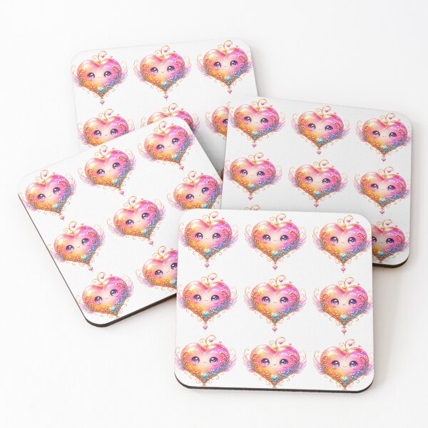 Item preview, Cutest Whimsical Rainbow glowing Heart Fantasy Aesthetic designed and sold by HiteshArt111.