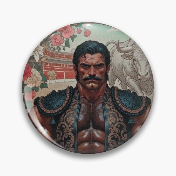 Item preview, Muscular Matador Torero Holding Red Cape designed and sold by ZhivanCrimson.