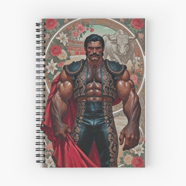Item preview, Muscular Matador Torero Holding Red Cape designed and sold by ZhivanCrimson.