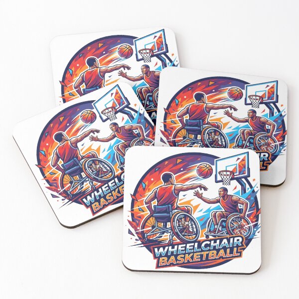 Item preview, Wheelchair Basketball Dynamic Adaptive Sports Art designed and sold by rbgart.