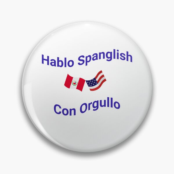 Item preview, Hablo Spanglish Con Orgullo (Peru) designed and sold by Caris Clothing.