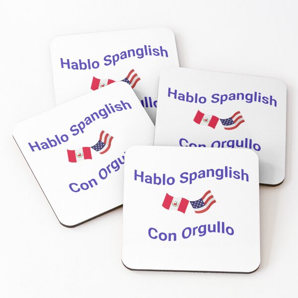 Item preview, Hablo Spanglish Con Orgullo (Peru) designed and sold by Caris Clothing.
