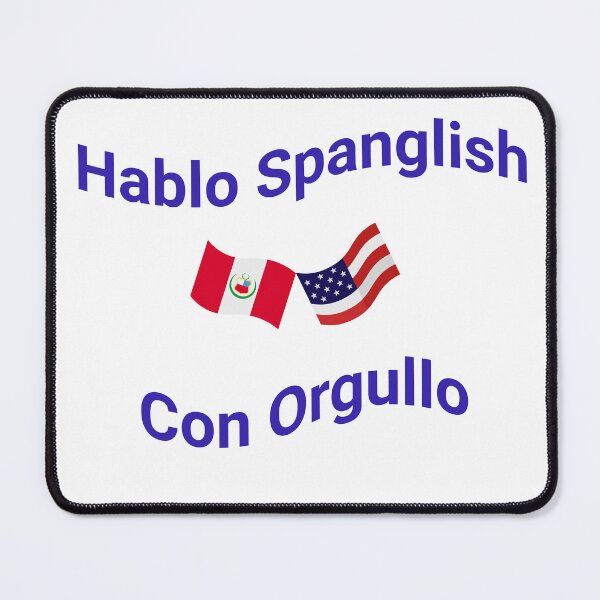 Item preview, Hablo Spanglish Con Orgullo (Peru) designed and sold by Caris Clothing.