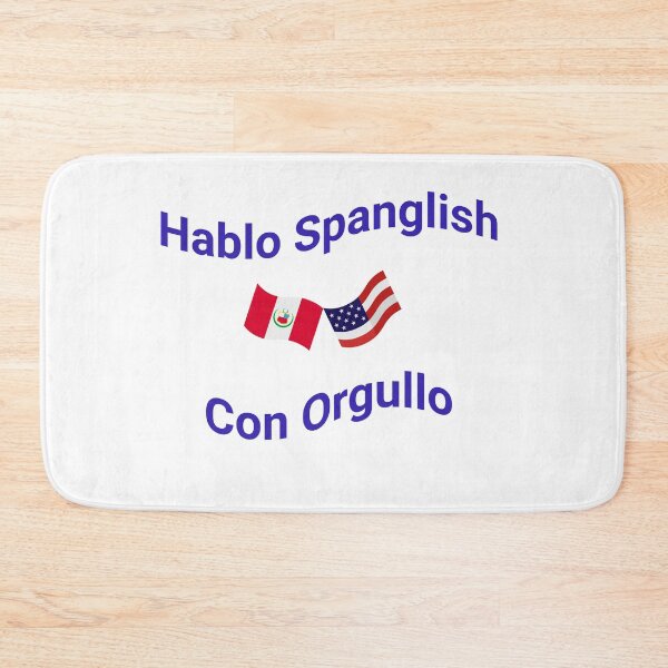 Item preview, Hablo Spanglish Con Orgullo (Peru) designed and sold by Caris Clothing.