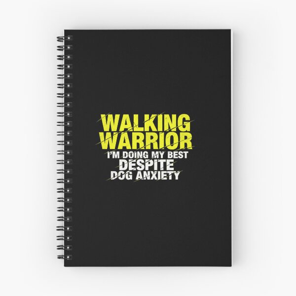 Item preview, Walking Warrior Anxious Dog Owner Shirt designed and sold by Hanno0.