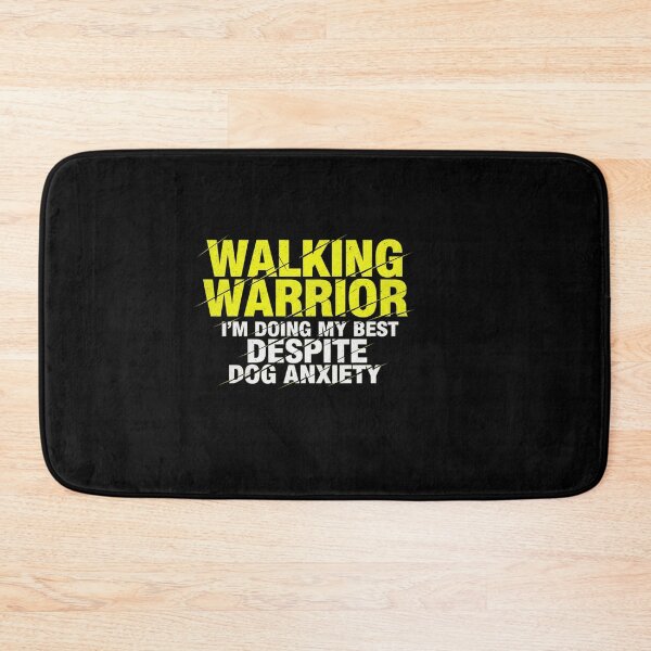 Item preview, Walking Warrior Anxious Dog Owner Shirt designed and sold by Hanno0.