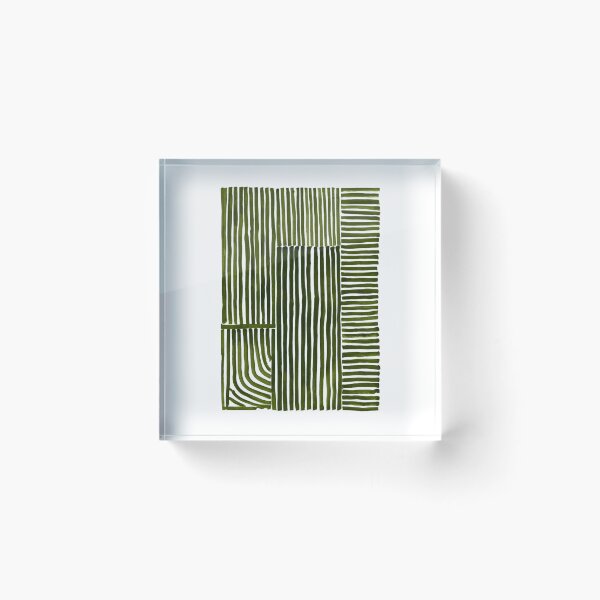 Item preview, Green Boho Stripes designed and sold by Sketch-Shack.