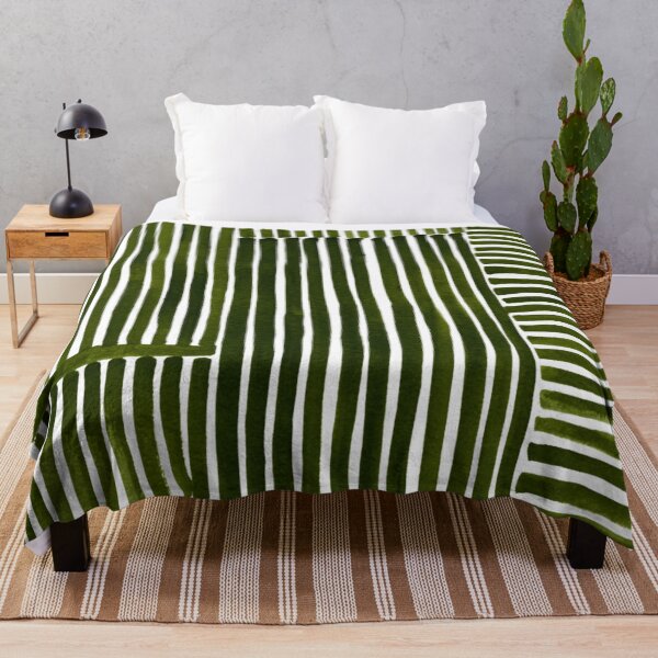 Item preview, Green Boho Stripes designed and sold by Sketch-Shack.