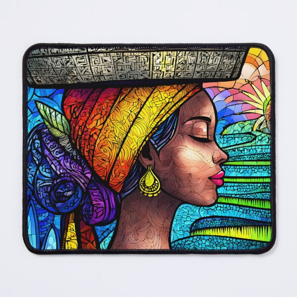 Item preview, Colorful Portrait of a Woman With Fruit Basket designed and sold by Artessie.