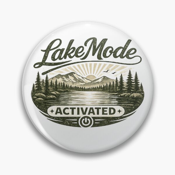 Aperçu de l'œuvre Mode Lac activé – Design extérieur Vintage Lake Life créée et vendue par Digal92.