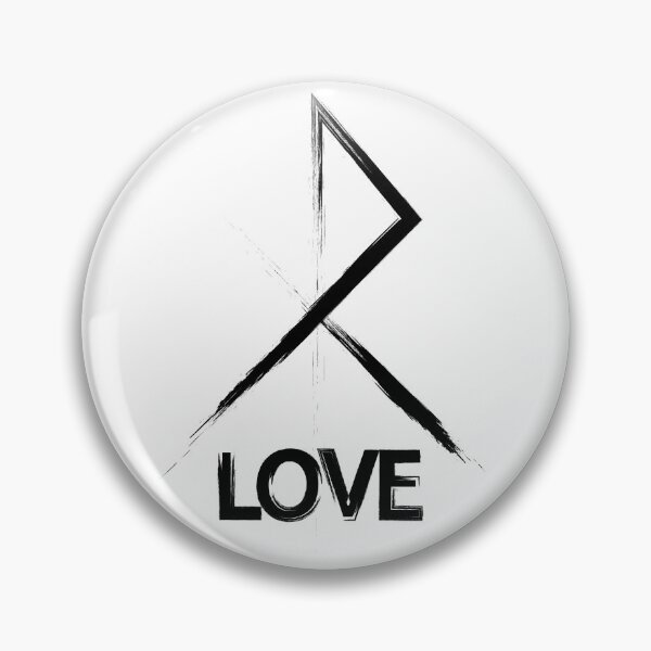 Item preview, Norse Rune of Love – Viking Bindrune Grunge Aesthetic designed and sold by MADBULL7.