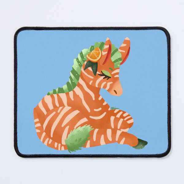 Item preview, Tangerine Zing Zebra designed and sold by Bre-Bug-242.