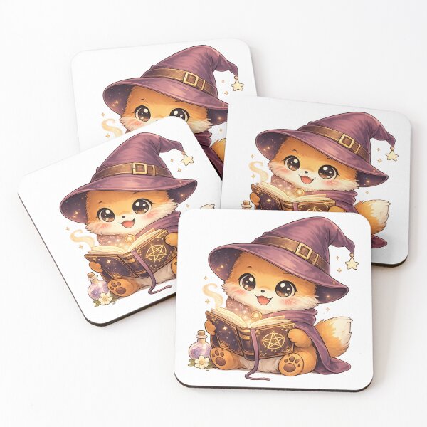 Item preview, Cute Fox Reading Spellbook designed and sold by neonvael.