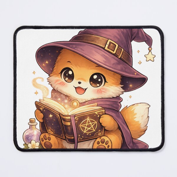 Item preview, Cute Fox Reading Spellbook designed and sold by neonvael.