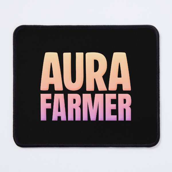 Item preview, Aura Farmer, Peach Bold Memes designed and sold by Memes N Lore .