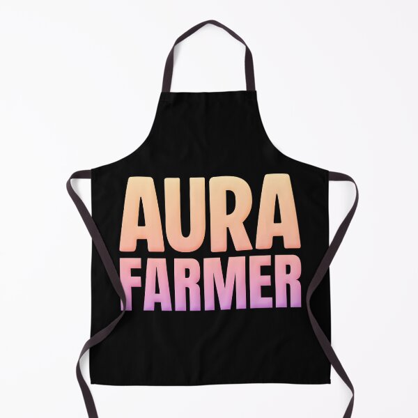 Item preview, Aura Farmer, Peach Bold Memes designed and sold by Memes N Lore .