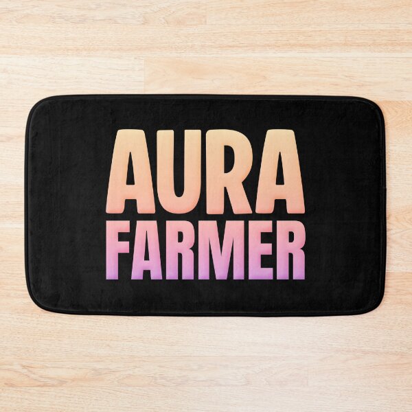 Item preview, Aura Farmer, Peach Bold Memes designed and sold by Memes N Lore .