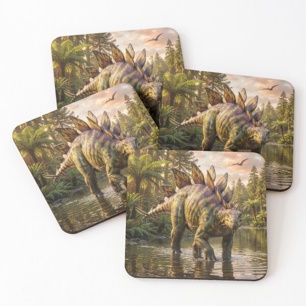 Item preview, Stegosaurus Wading in Water designed and sold by Tridentulus.