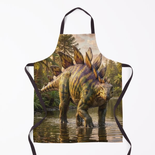 Item preview, Stegosaurus Wading in Water designed and sold by Tridentulus.