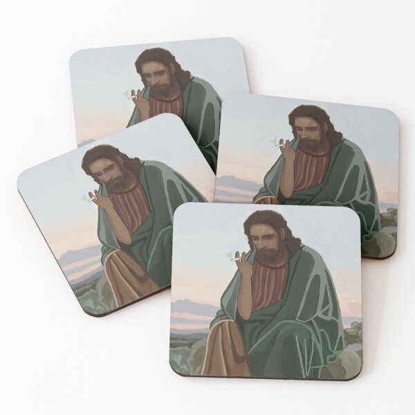 Item preview, Jesus Smoking designed and sold by TheCabPatch.