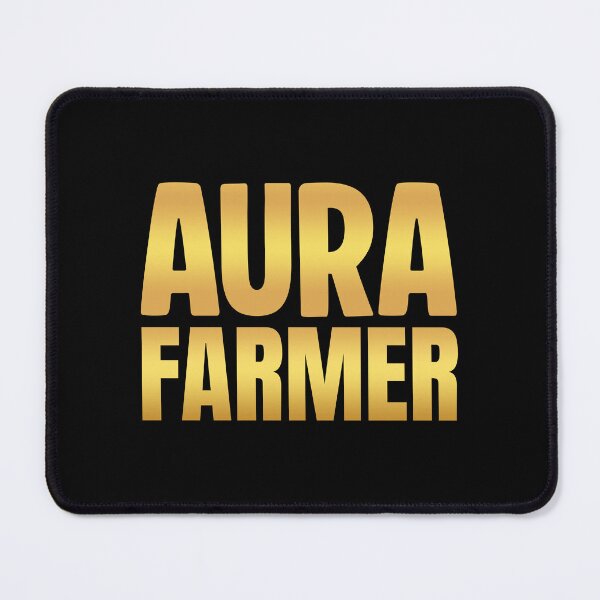Item preview, Aura Farmer, Golden Bold Memes designed and sold by Memes N Lore .