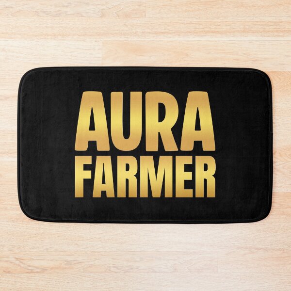 Item preview, Aura Farmer, Golden Bold Memes designed and sold by Memes N Lore .