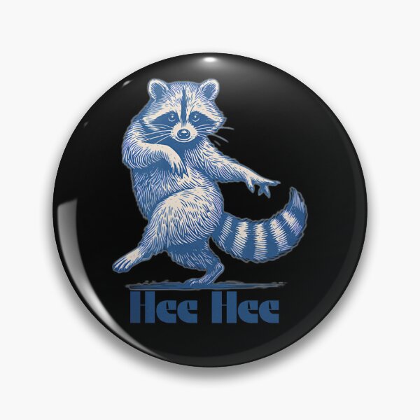 Item preview, Hee Hee raccoon funny designed and sold by LayersDesign.