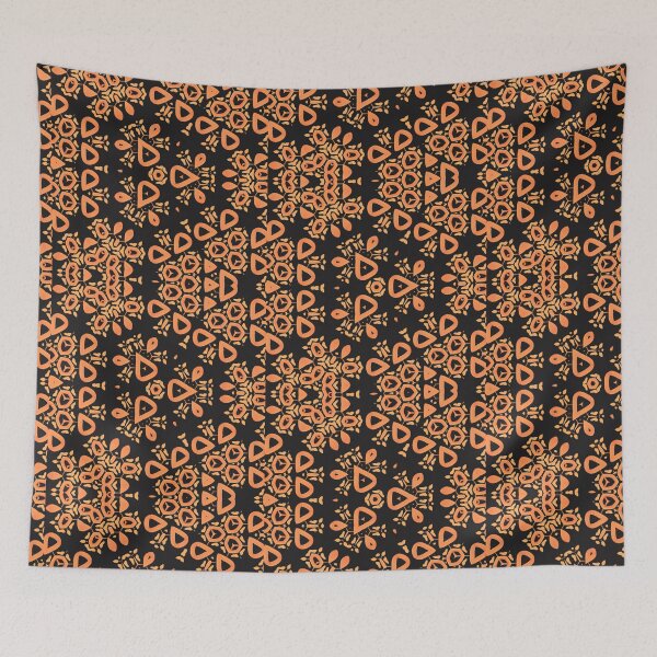 Item preview, Flaming Symmetry Waves designed and sold by DesignbyDizdar.