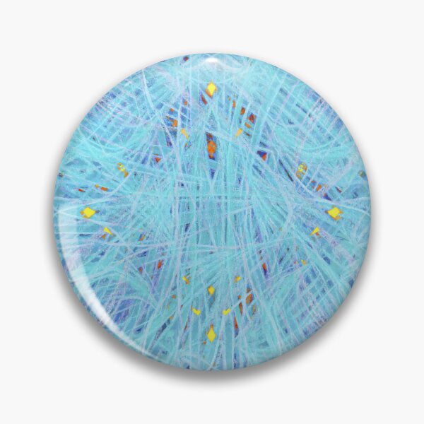 Item preview, Pastel Blue Abstract Ethereal Energy Flow Art designed and sold by Paolo-Bandal.
