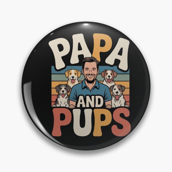 Item preview, PAPA And Pups  designed and sold by cope64.